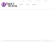 Tablet Screenshot of fashionvictress.com